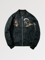 Charger l'image dans la galerie, Bomber Brodé Yokai Japonais