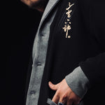 Charger l'image dans la galerie, Cardigan Japonais Tigre Brodé