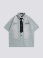 Charger l'image dans la galerie, Chemise à Cravate