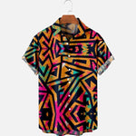 Charger l'image dans la galerie, Chemise Été Style Aztèque 'Tokoro'