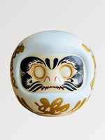 Charger l'image dans la galerie, Daruma Tirelire Traditionnelle Blanc