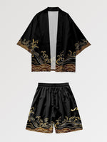 Charger l'image dans la galerie, Ensemble Kimono Short 'Aichi'