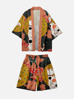 Charger l'image dans la galerie, Ensemble Kimono Short 'Neko'