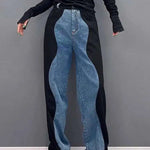 Charger l'image dans la galerie, Jean Bleu Effet Vague Femme 'Sendai'