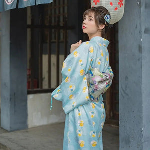 Kimono Motifs Japonais Femme 'Bizan'