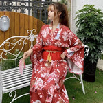 Charger l&#39;image dans la galerie, Kimono Japonais Femme &#39;Toride&#39;

