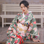 Charger l'image dans la galerie, Kimono Japonais Traditionnel Femme