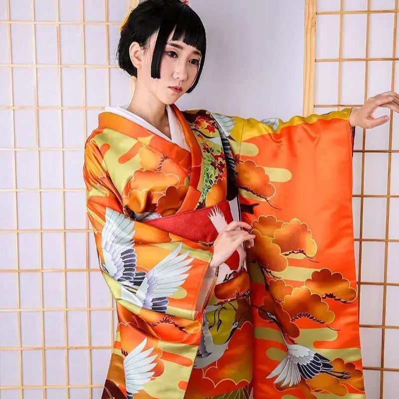 Kimono Style Japonais Femme 'Chikusei'