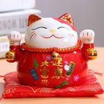 Charger l'image dans la galerie, Maneki-Neko Tirelire Rouge