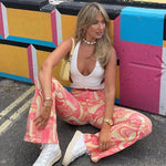 Charger l'image dans la galerie, Pantalon Jambe Large Femme 'Vintage'