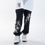 Charger l&#39;image dans la galerie, Pantalon Streetwear Délavé Homme &#39;Shiroishi&#39;
