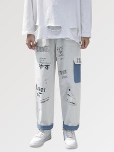 Pantalon Streetwear Japonais Homme 'Omachi'