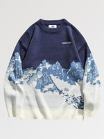 Charger l'image dans la galerie, Pull Japonais Motif Montagne 'Akihabara'