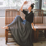 Charger l'image dans la galerie, Robe Japonaise Longue 'Ogino'