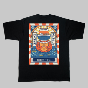 T-shirt Japonais Monkey Ramen