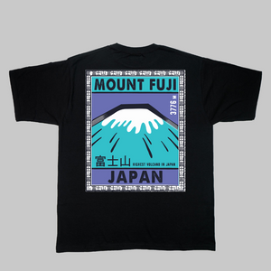 T-shirt Japonais Motif Mont Fuji