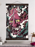 Charger l'image dans la galerie, Tableau Démon Japonais 'Hannya'