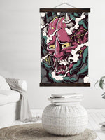 Charger l'image dans la galerie, Tableau Démon Japonais 'Hannya'