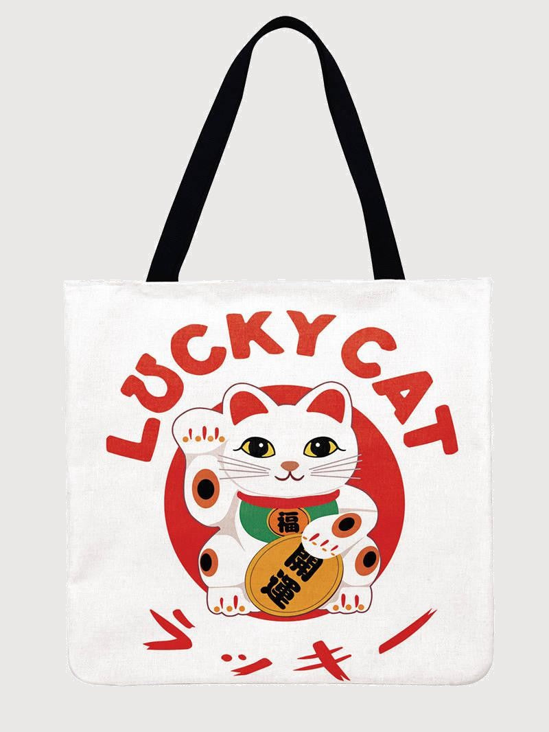 Tote Bag Japonais Lucky Cat