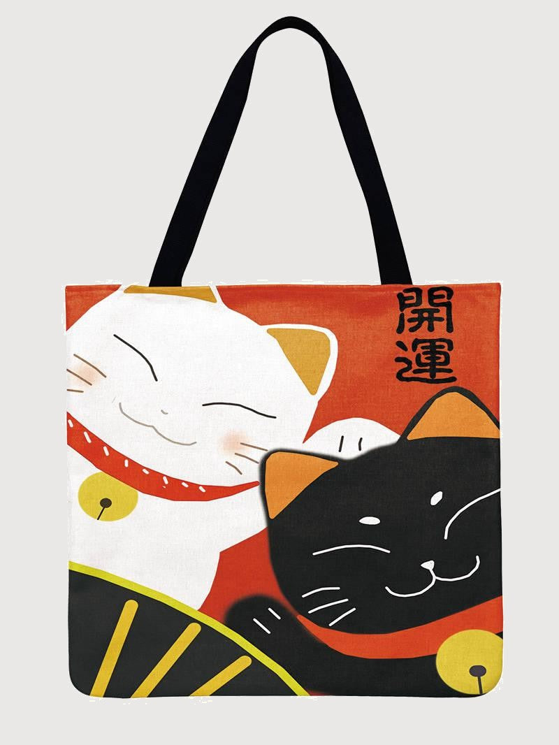 Tote Bag Traditionnel Maneki-Neko
