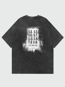 T-shirt Oversize Effet Délavé 'Tokudai'
