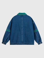 Charger l'image dans la galerie, Veste Japonaise Denim