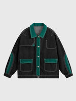 Charger l'image dans la galerie, Veste Japonaise Denim