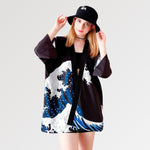 Charger l'image dans la galerie, Veste Kimono Carpe de Kanagawa 'Anpanman'