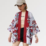 Charger l'image dans la galerie, Veste Kimono Streetwear Femme 'Okino'