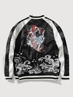 Charger l'image dans la galerie, Veste Sukajan Carpe Koï 'Sugamo'