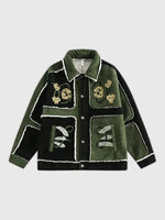 Charger l'image dans la galerie, Veste Vintage Patchwork