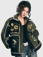 Charger l'image dans la galerie, Veste Vintage Patchwork