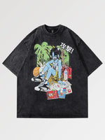 Charger l'image dans la galerie, T-shirt Japonais Vintage Oversize 'Dezain'