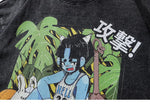 Charger l'image dans la galerie, T-shirt Japonais Vintage Oversize 'Dezain'