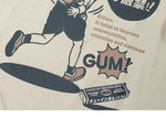 Charger l&#39;image dans la galerie, T-shirt Japonais Oversize &#39;Chewing Gum&#39;

