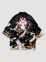 Charger l'image dans la galerie, Haori Japonais 'Kitsune'