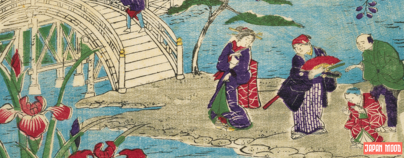L'estampe japonaise comme décoration traditionnelle