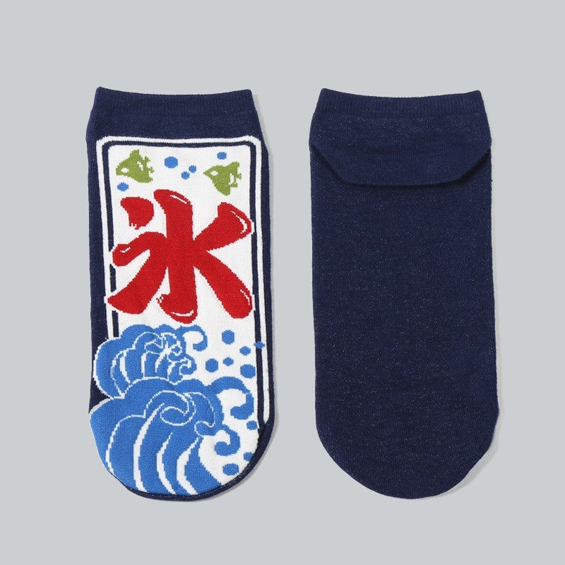 Chaussettes Japonaises Vague de Kanagawa