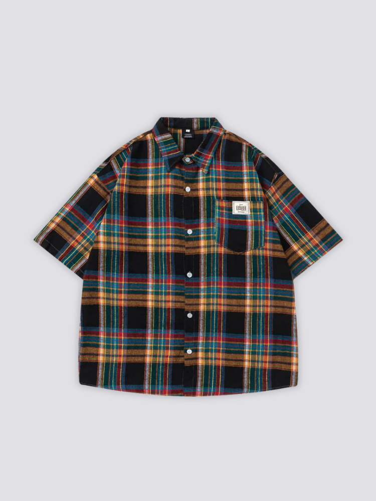 Chemise à Carreaux Homme