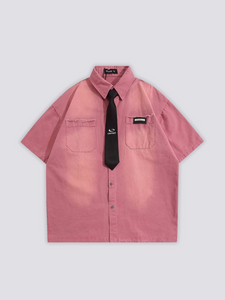 Chemise à Cravate