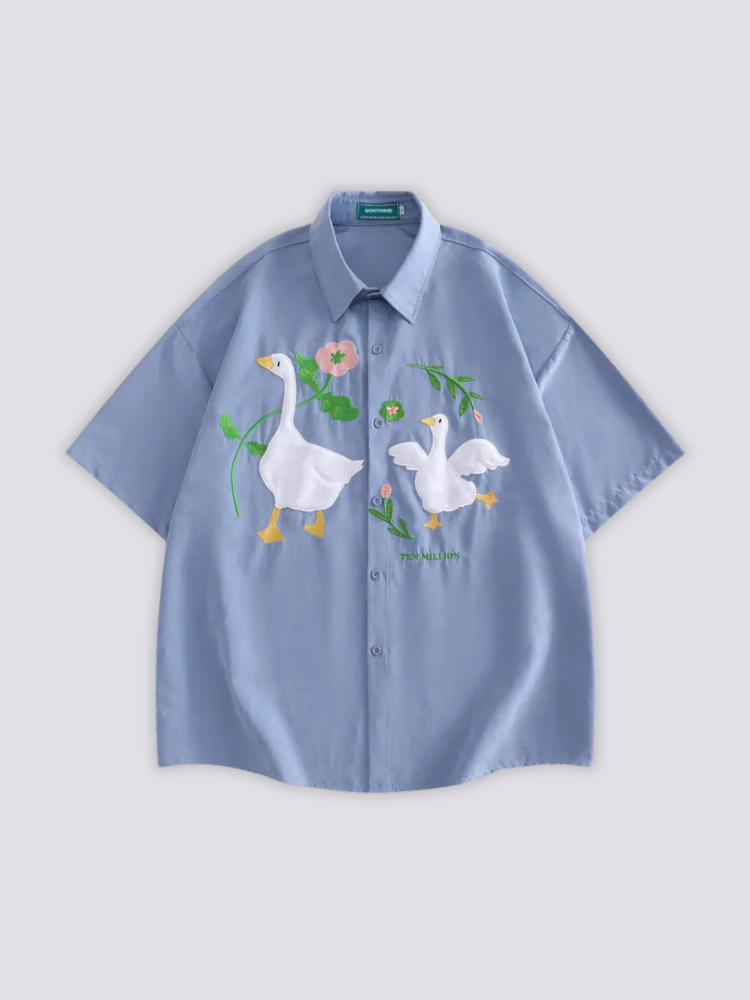 Chemise Brodée