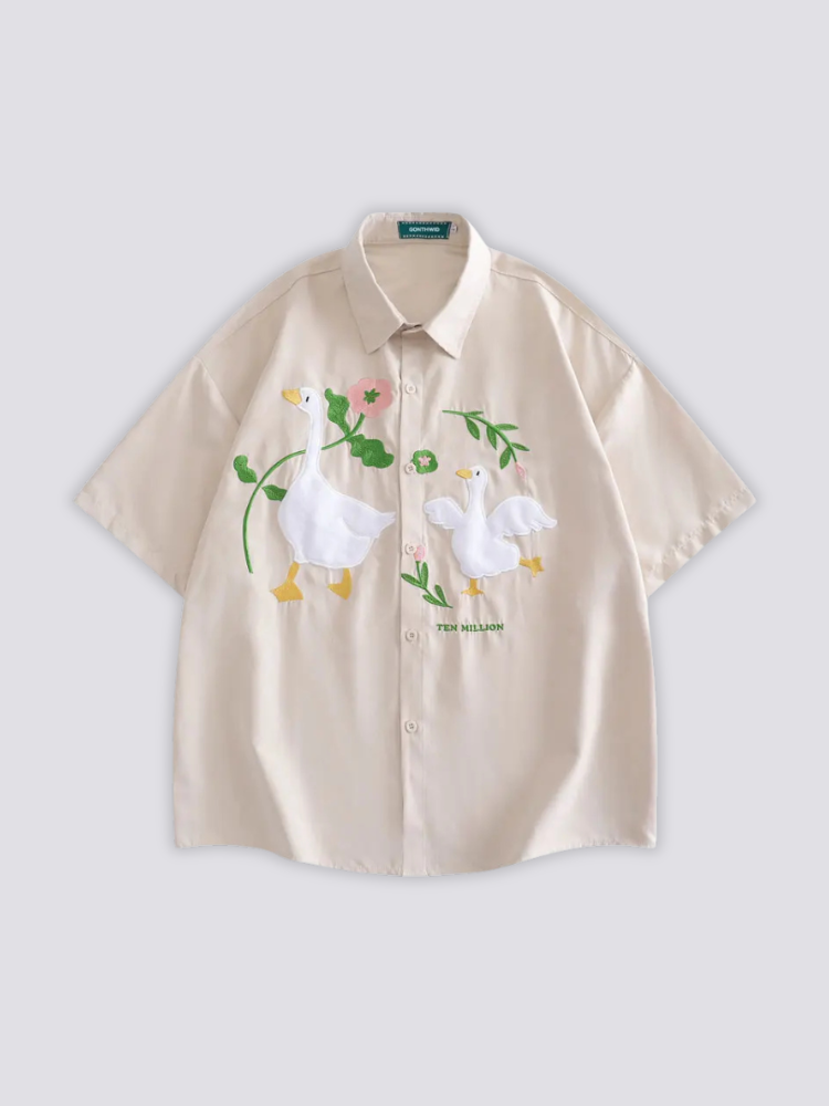 Chemise Brodée