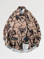 Charger l&#39;image dans la galerie, Chemise Japonaise Oversize &#39;Kyoto&#39;
