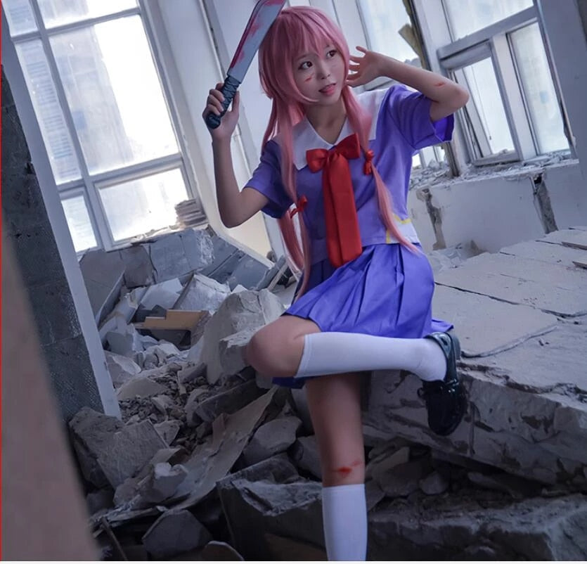 Cosplay Gasai Yuno Mirai Nikki