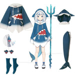 Charger l&#39;image dans la galerie, Cosplay Requin Gawr Gura Shark&#39;d Hololive
