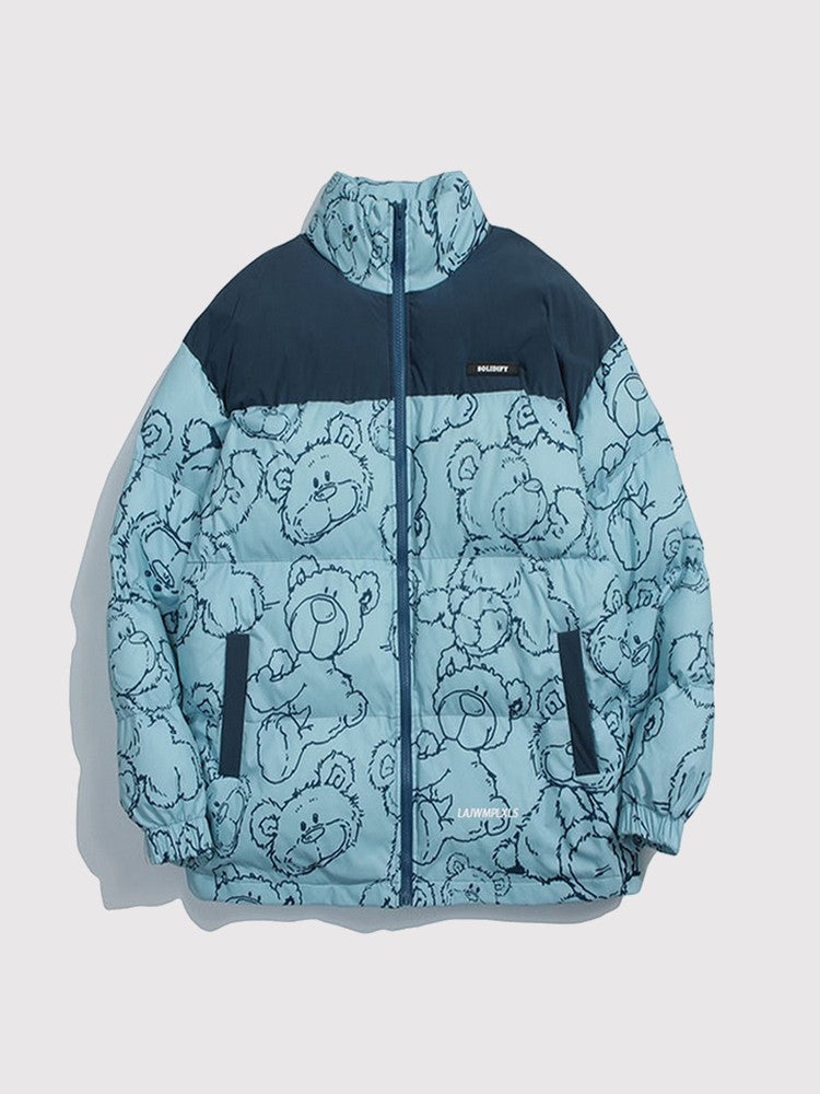 Doudoune Golf Wang Golf Wang Flame Puffer Jacket Golf Wang Puffer