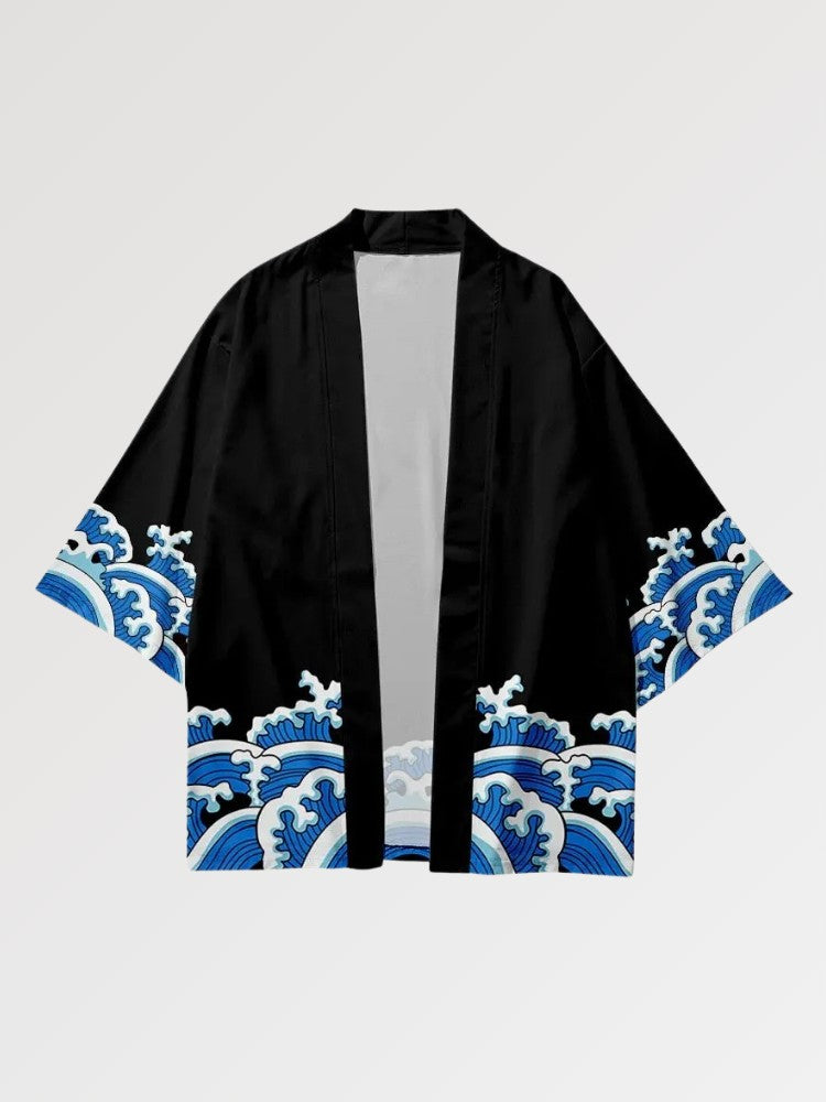 Ensemble Kimono Short 'Blue Wave'