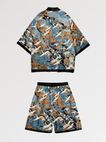 Charger l&#39;image dans la galerie, Ensemble Kimono Short &#39;Dento-Teki&#39;
