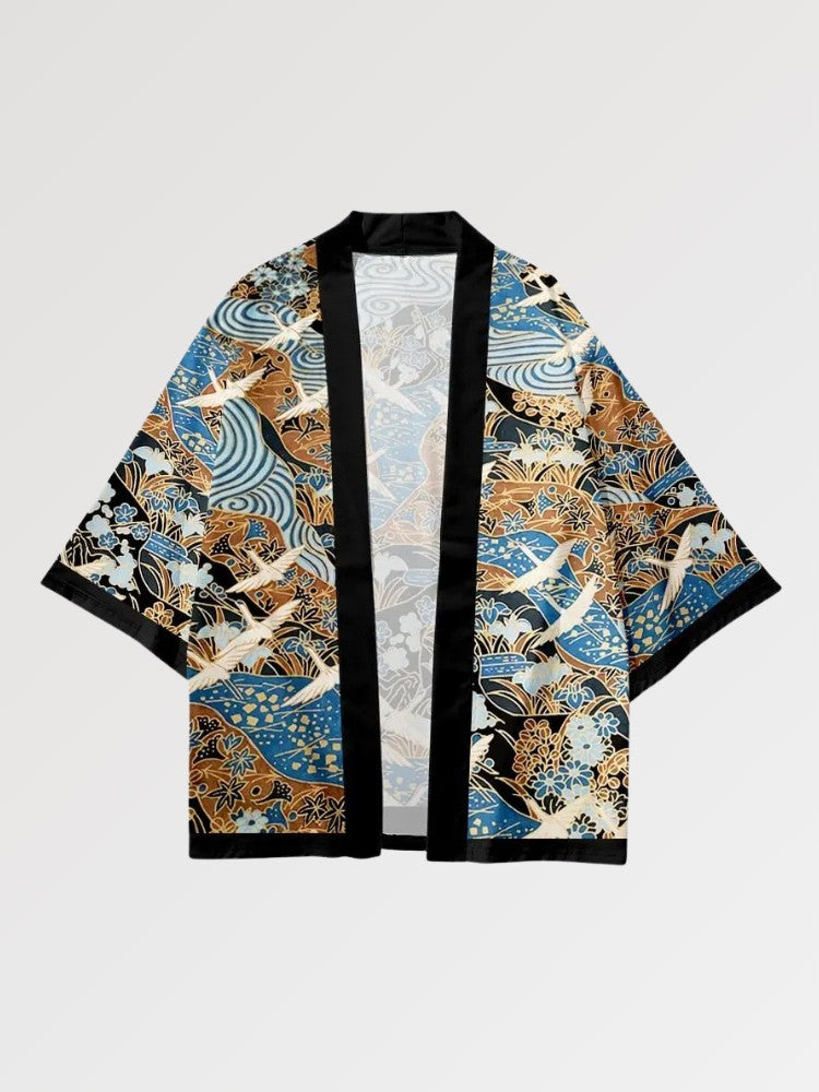 Ensemble Kimono Short 'Dento-Teki'