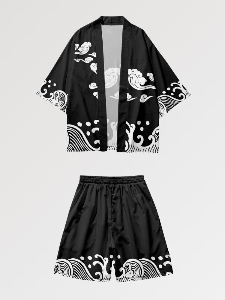 Ensemble Kimono Short 'Ehime'